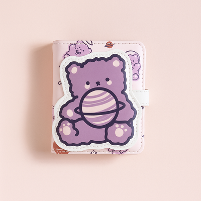 Planet Bunny Purple Wallet