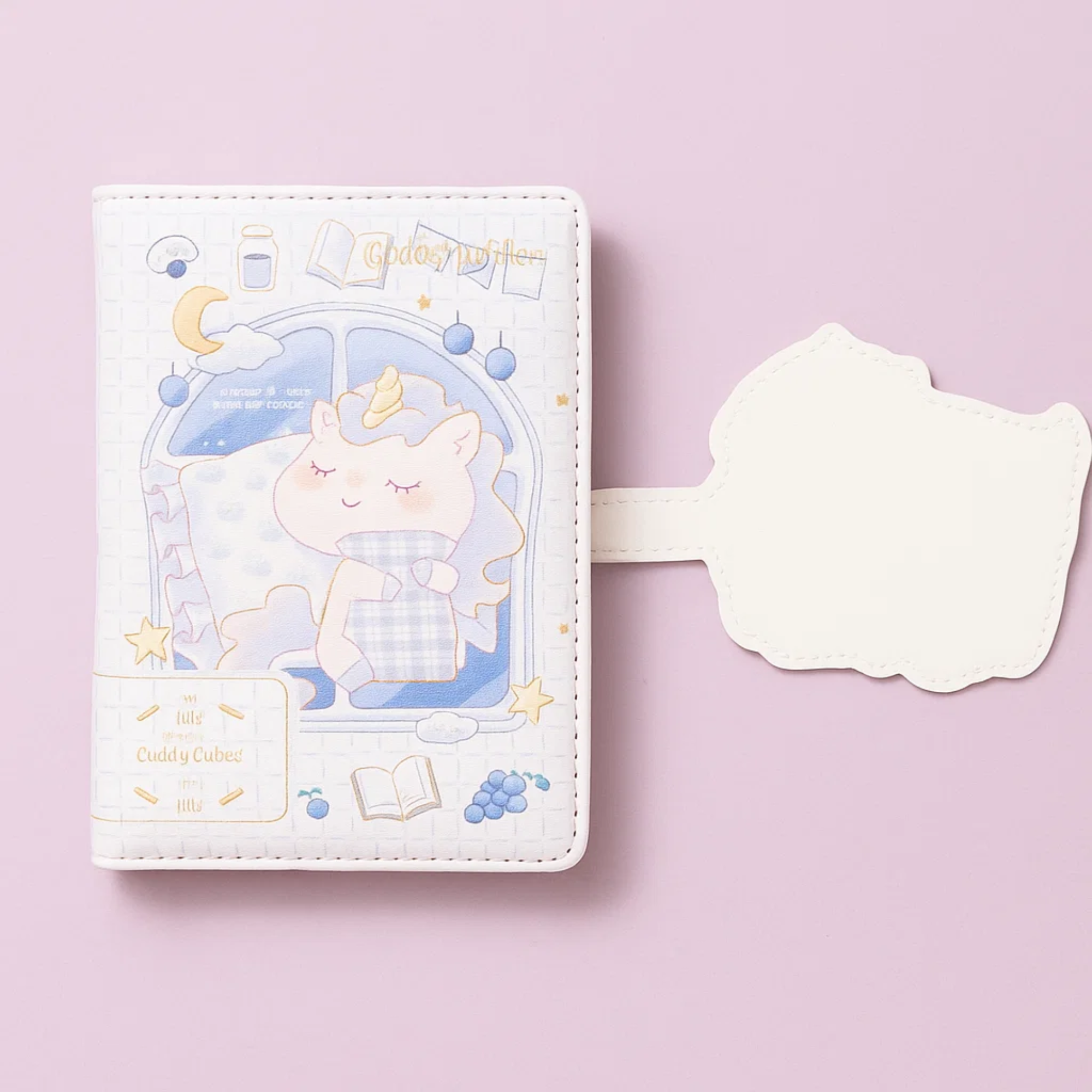 Cute Cuddly Notebook - Unicorn