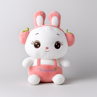 Headphone Rabbit Plush Toy Pink - Large