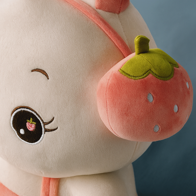 Headphone Rabbit Plush Toy Pink - Large