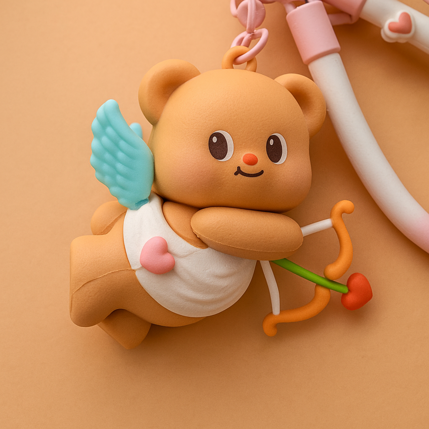 Cupid Bow Silicone Keyring