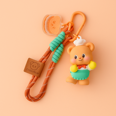Chef Silicone Keyring