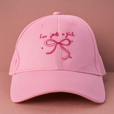 I am Just A Girl Baseball Cap