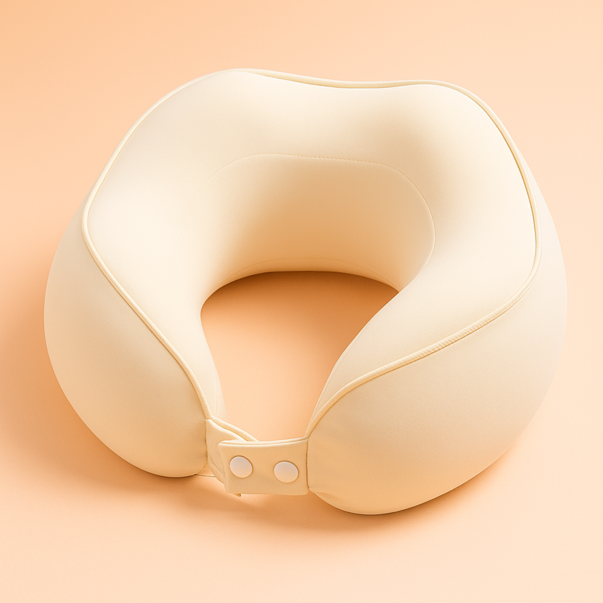 Yellow Memory Foam Neck Pillow