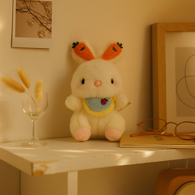 Carrot Ear Bunny Plush Toy - Large