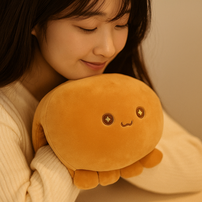 Octopus Handwarmer - Brown