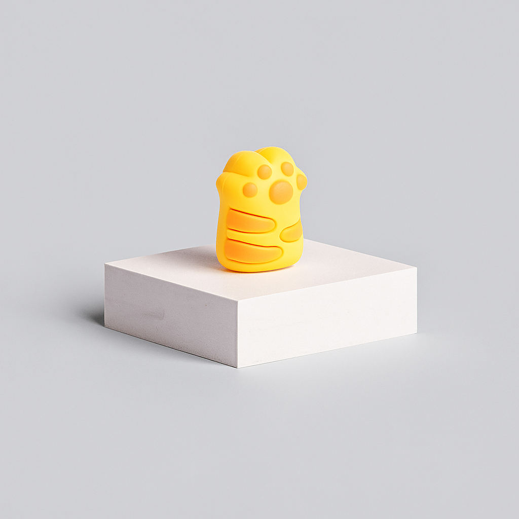 Cat Paw Sharpener - Yellow
