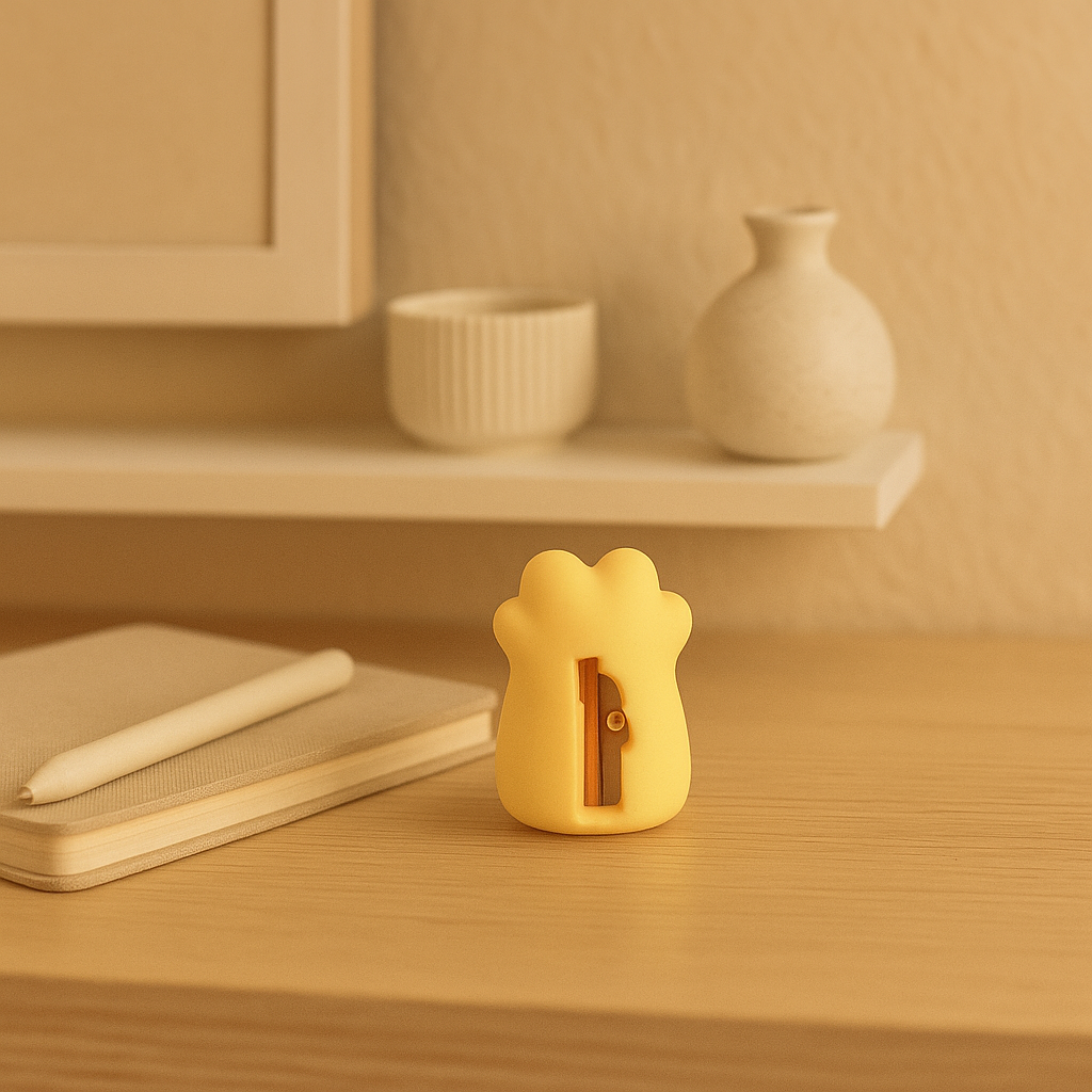 Cat Paw Sharpener - Yellow