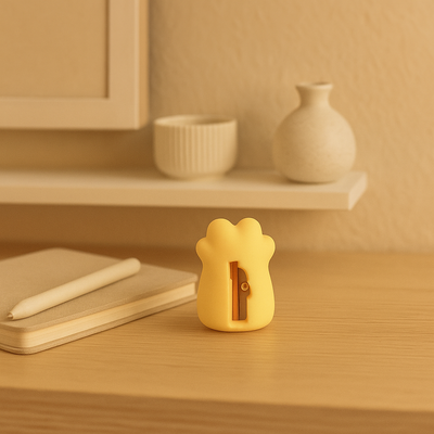 Cat Paw Sharpener - Yellow