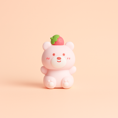 Bear Sharpener - Baby Pink
