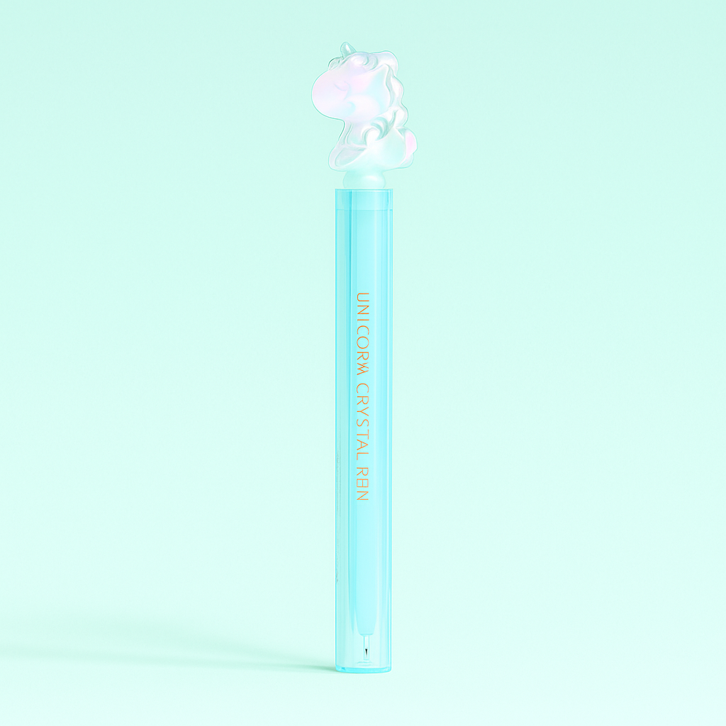 Crystal Gel Pen - Unicorn