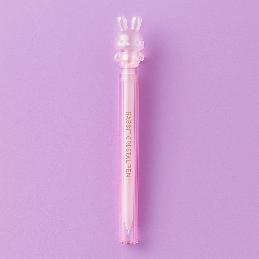 Crystal Gel Pen - Rabbit