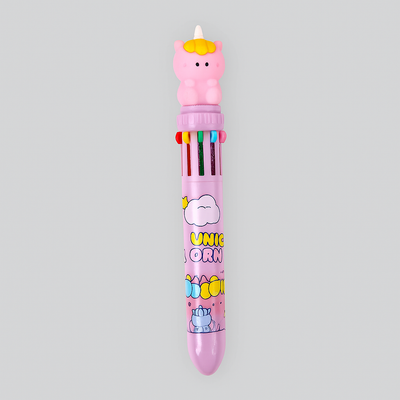 10 Color Ball Pen - Unicorn
