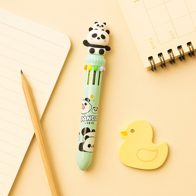 10 Color Ball Pen - Panda
