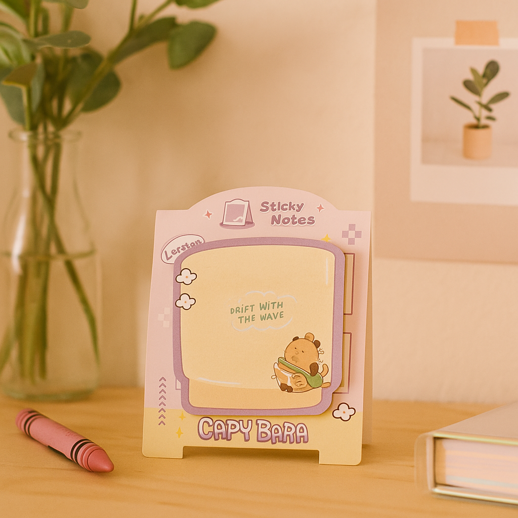 Capybara Sticky Notes - Cup