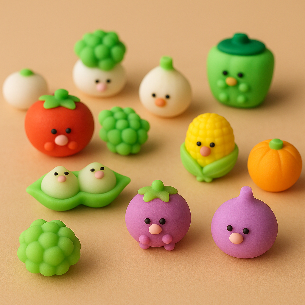 Fruit Shape Eraser Set