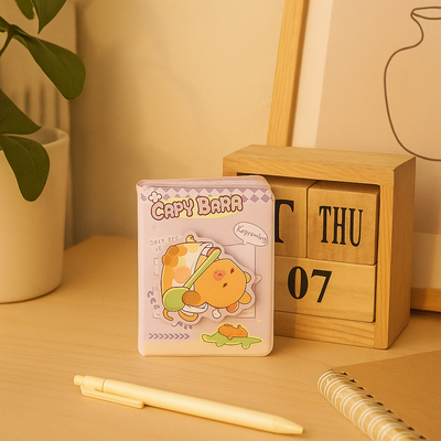 Mystic Capybara Notebook - Bathing