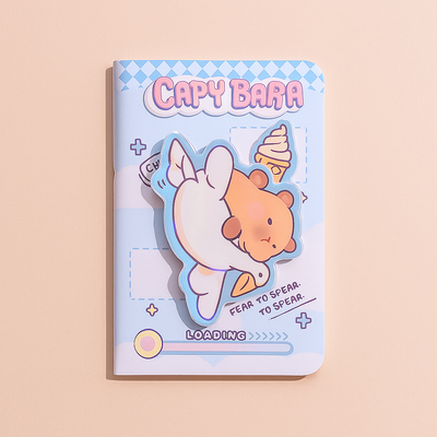 Mystic Capybara Notebook - Dreamy