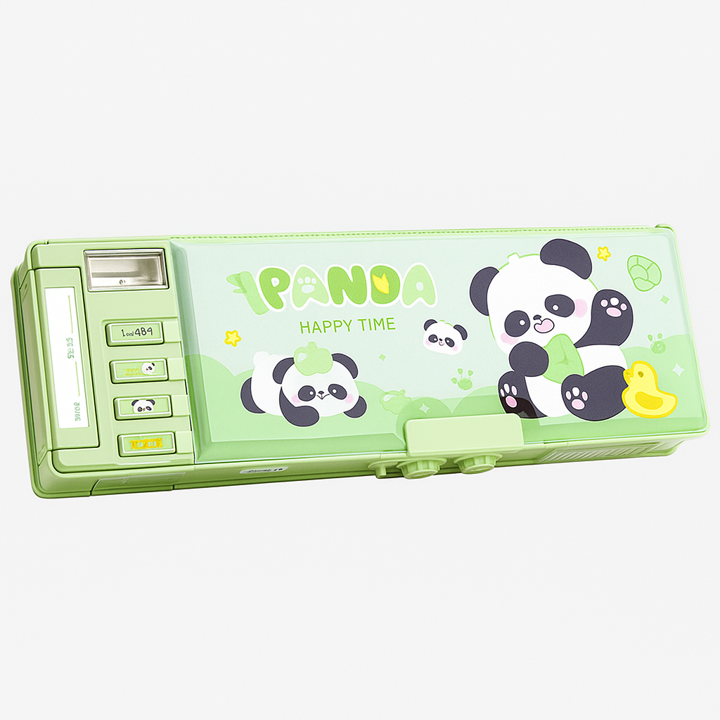 Magnetic Compass Box - Panda