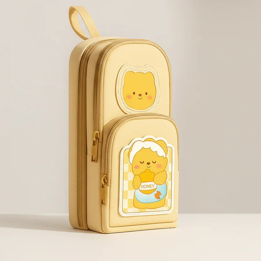 Bear Pencil Case Backpack