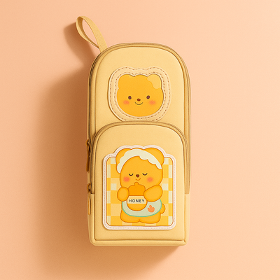 Bear Pencil Case Backpack