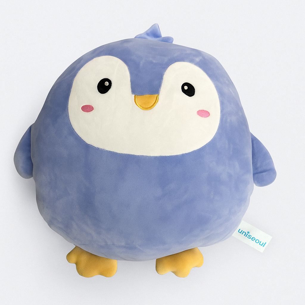 Cute Penguin Plushie Cushion