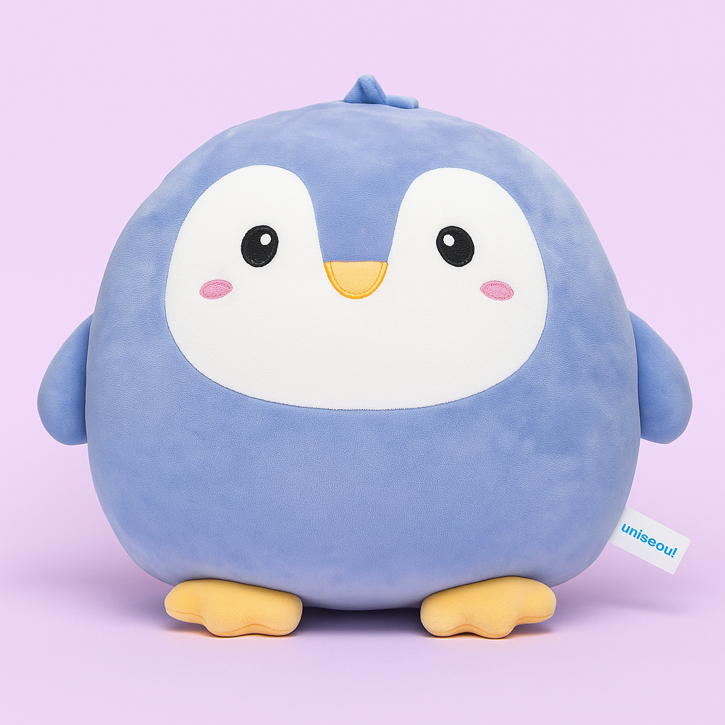 Cute Penguin Plushie Cushion