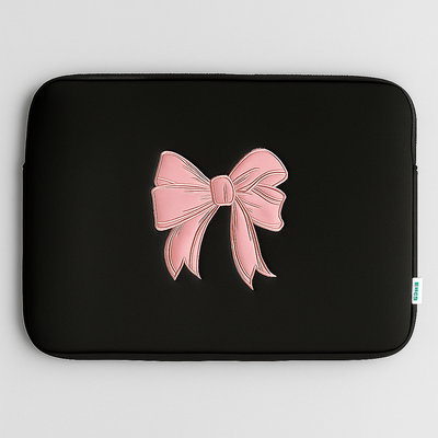 Bow laptop sleeve