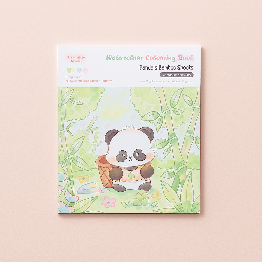 Panda Colouring Book