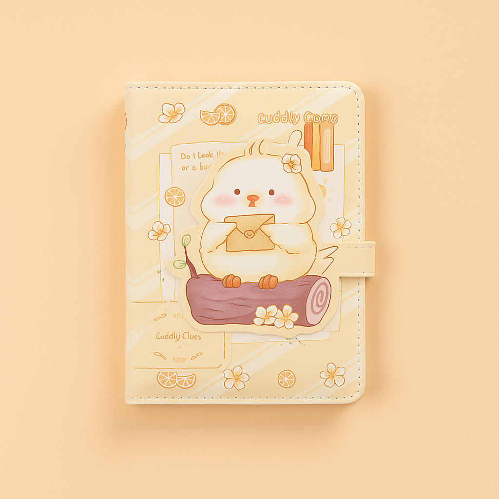 Cute Cuddly Notebook - Duck