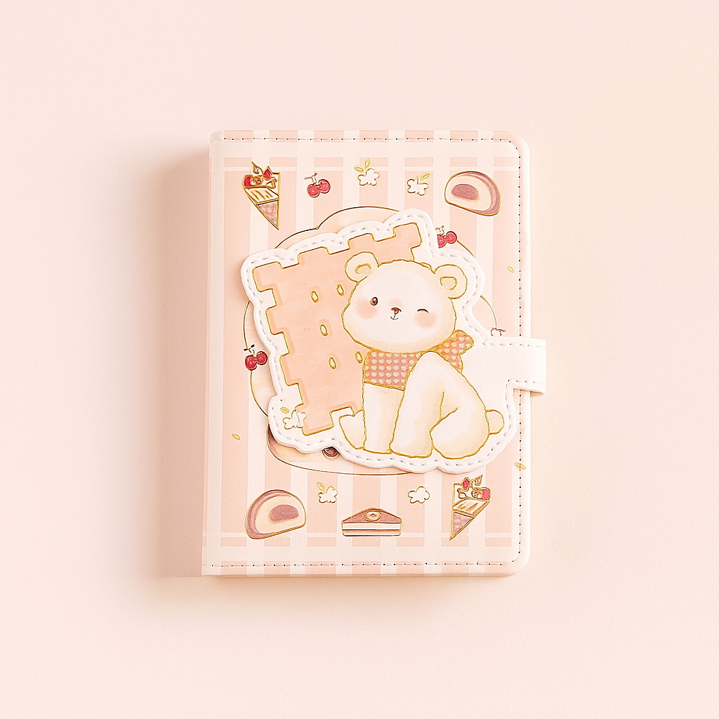Cute Cuddly Notebook - Bear