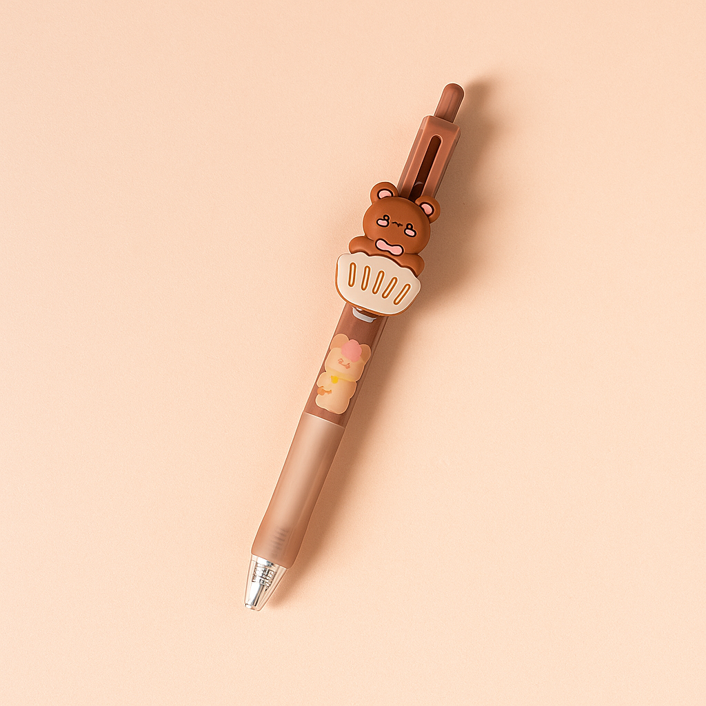 Ball Pen - Bear Cupcake