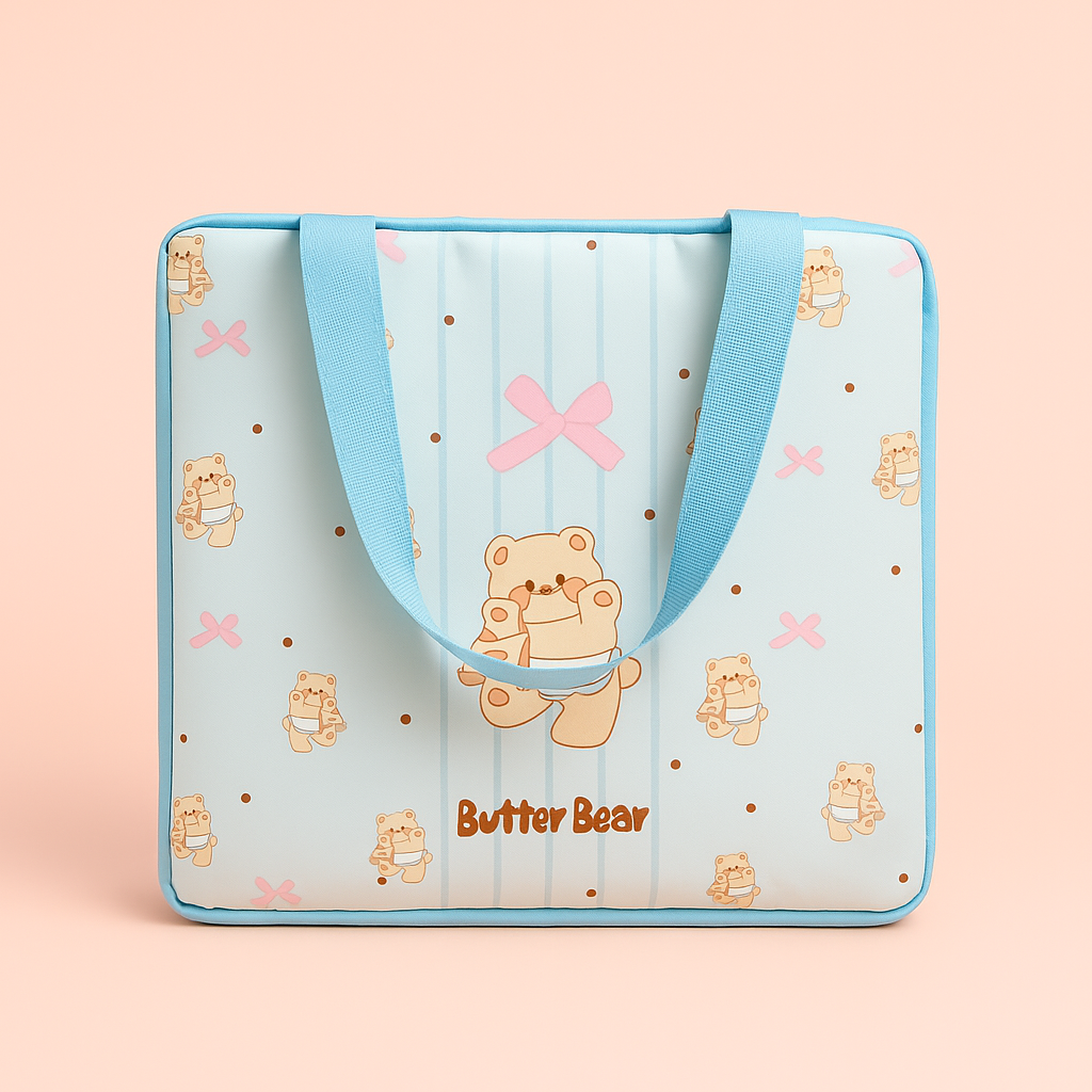 Butter Bear Insulated Picnic Bag