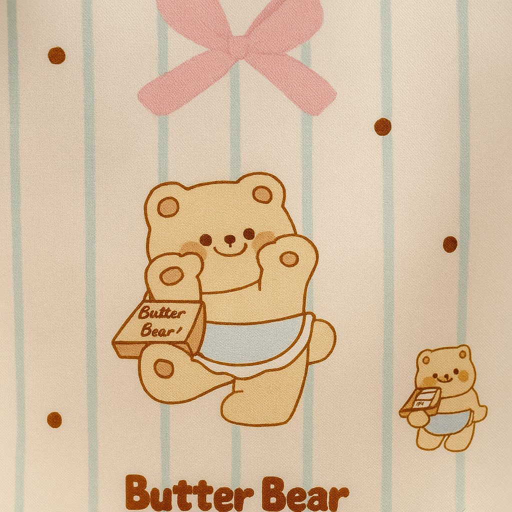 Butter Bear Insulated Picnic Bag