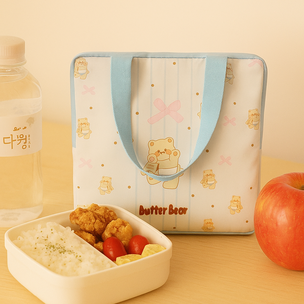 Butter Bear Insulated Picnic Bag