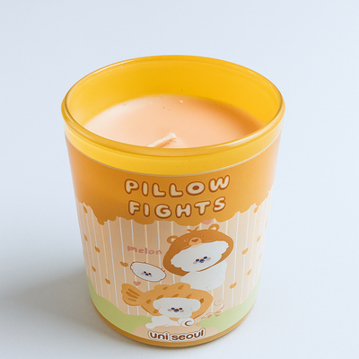 Pillow Fights Candle