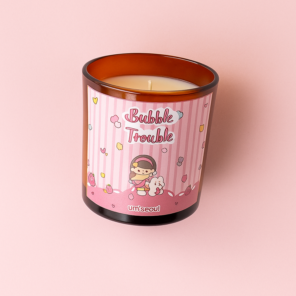 Bubble Trouble Candle