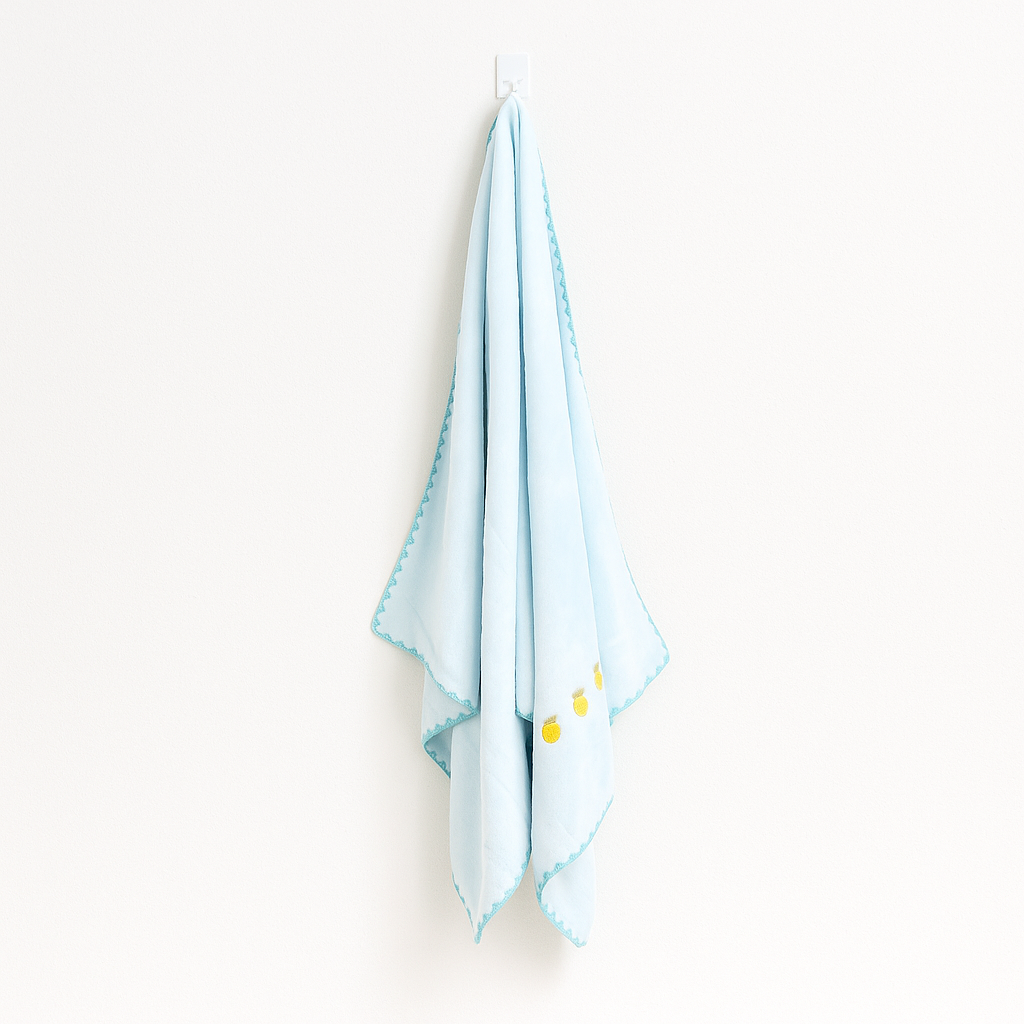 Blue Lemon Towel