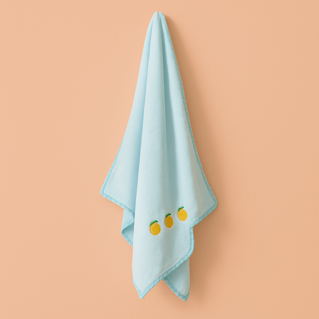 Blue Lemon Towel