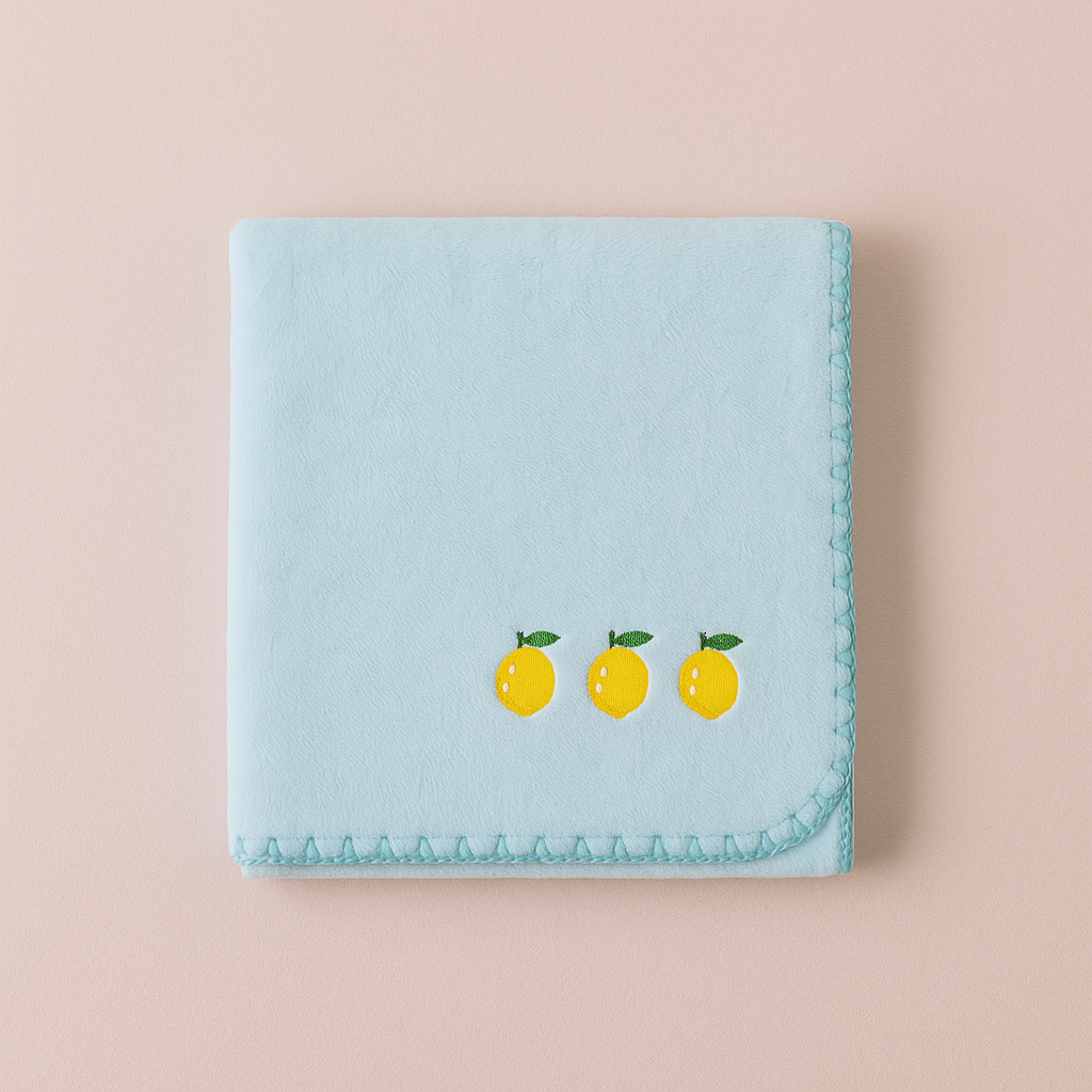 Blue Lemon Towel