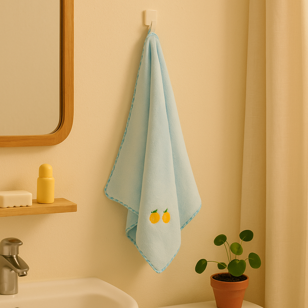 Blue Lemon Towel