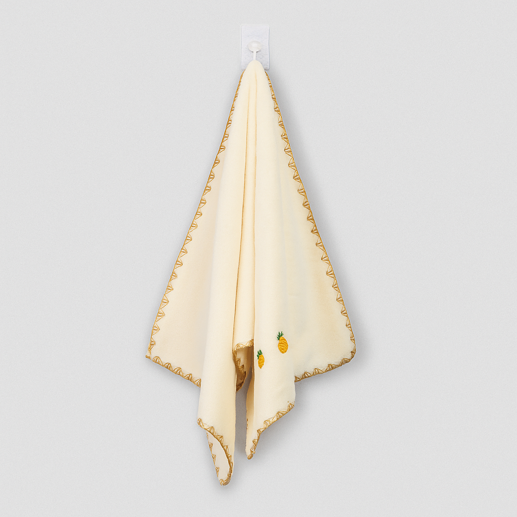 White Pineapple Towel