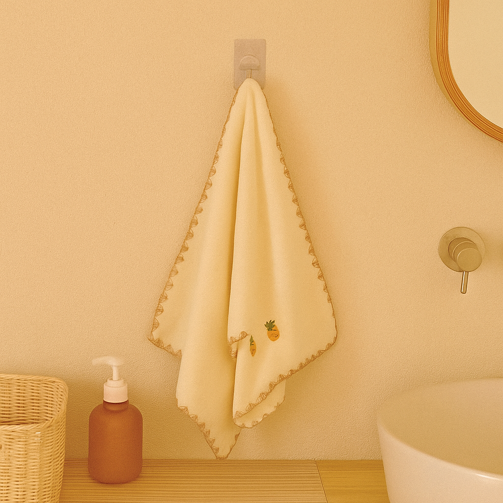 White Pineapple Towel