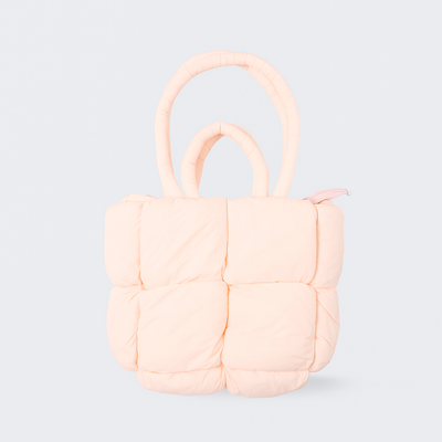 Puffed Tote Bag pink