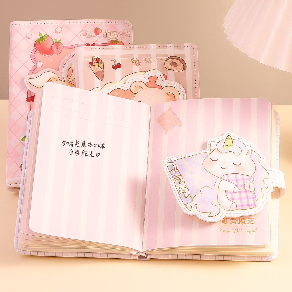 Cute Cuddly Notebook - Unicorn