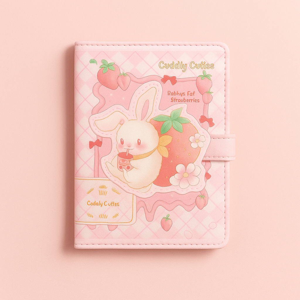 Cute Cuddly Notebook - Bunny
