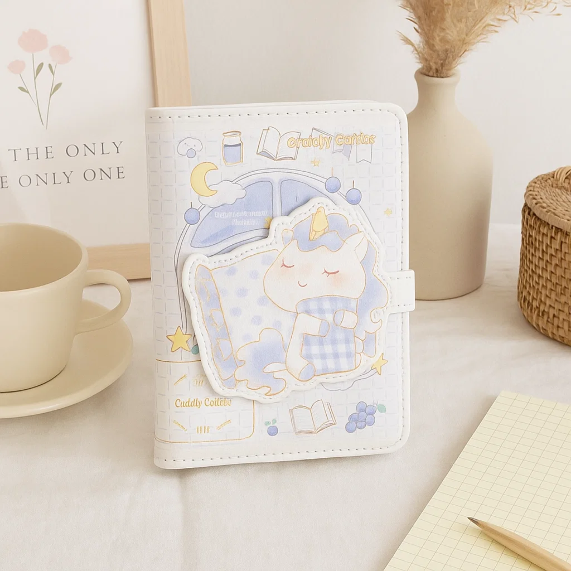 Cute Cuddly Notebook - Unicorn