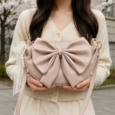 Round Bow Sling Bag