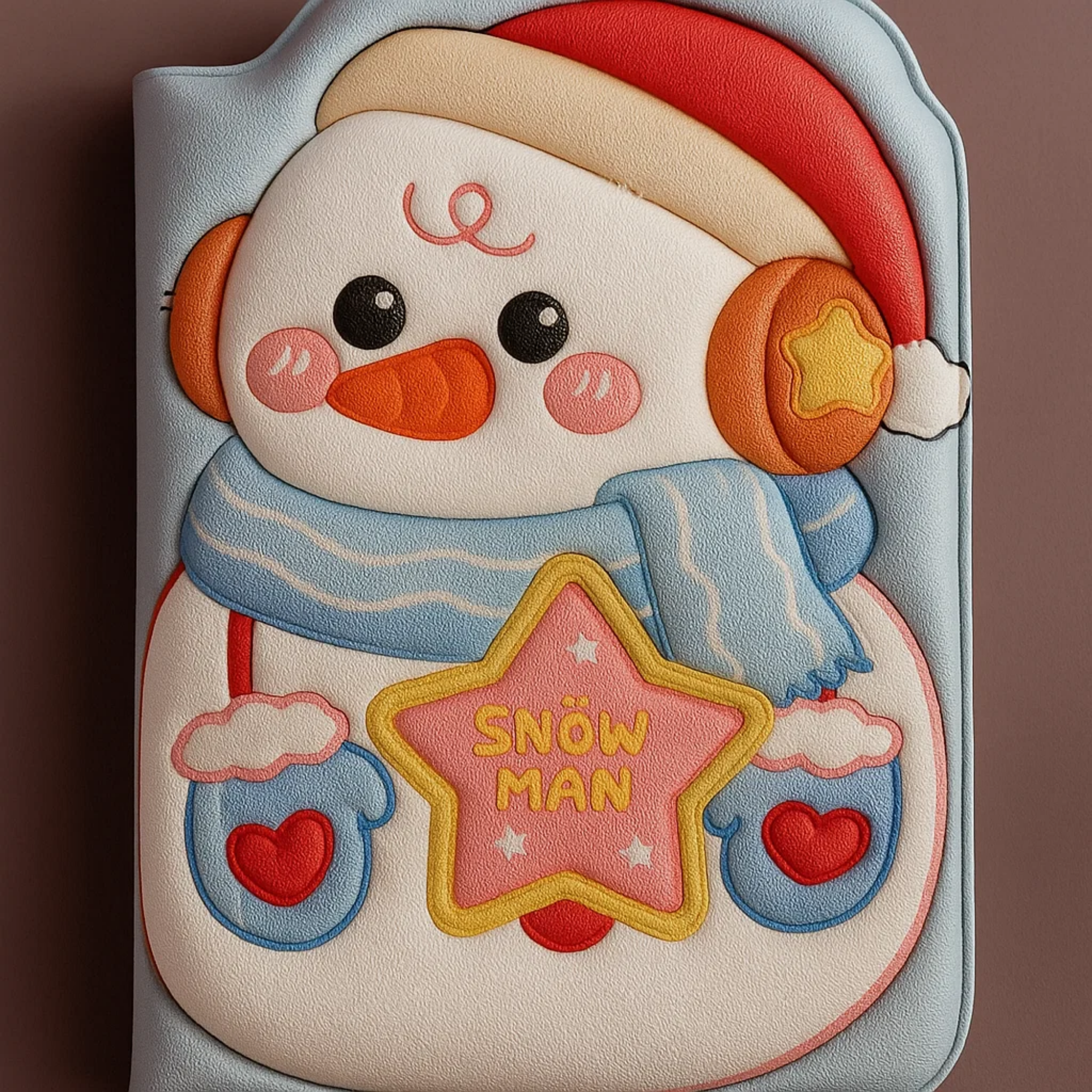 Squishy Snowman Notebook