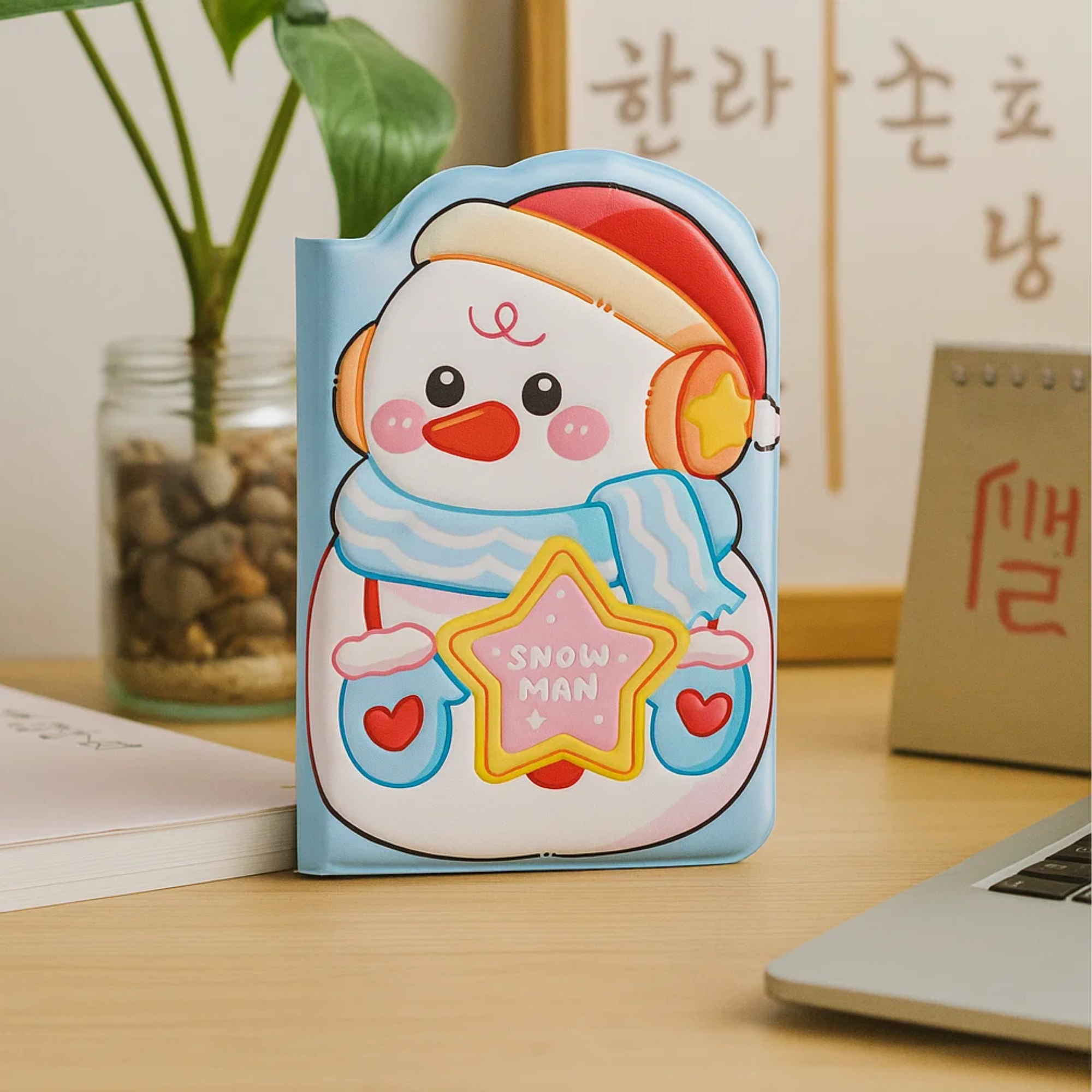 Squishy Snowman Notebook